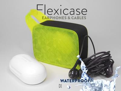 Flexicase - Waterproof Earphones & cables case