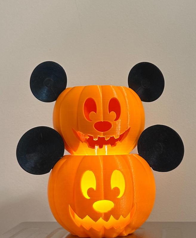Mickey Mouse Light up Jack O Lantern Pumpkin