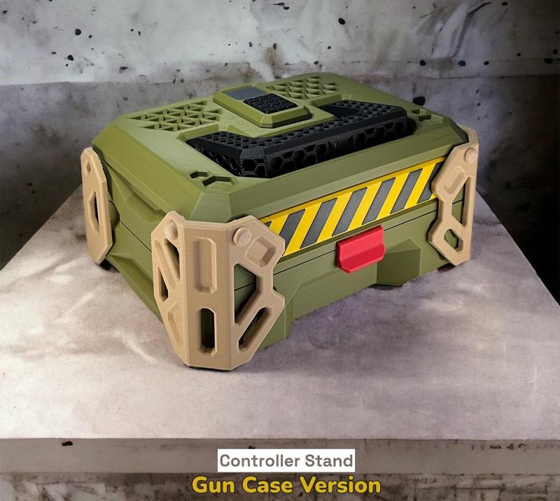 Gun Case PS5 Controller Stand - Inspired by the game "Call of Duty" - Fan Art