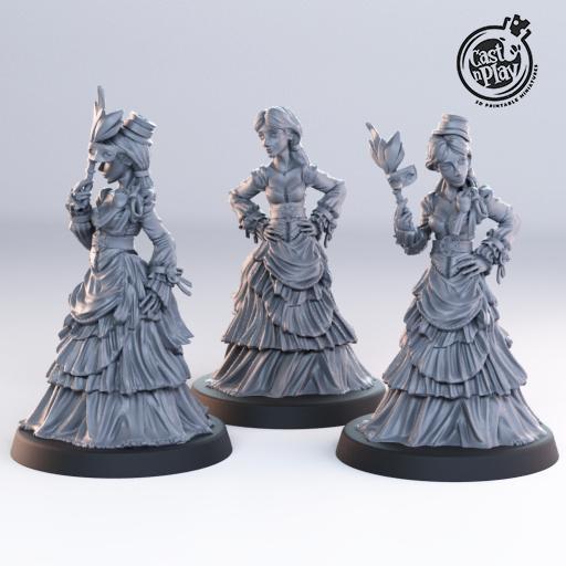 Female Nobles (Pre-Supported)