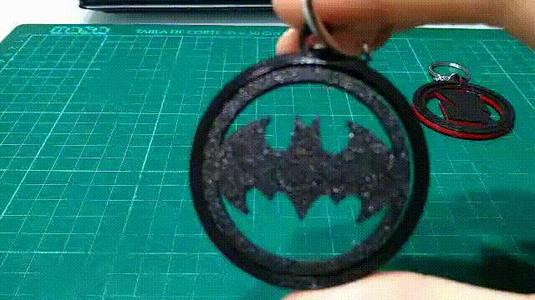 LLavero Bat Man.stl