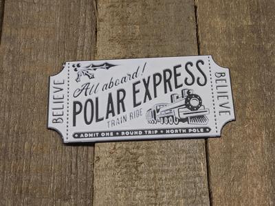 Christmas #4 - Polar Express Ticket