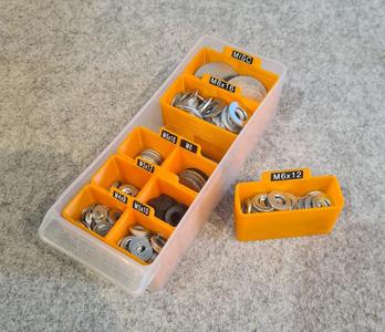 VonHaus drawer organiser bins for small parts