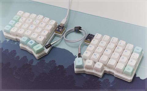Silakka54 - Split keyboard