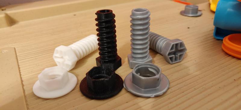 Screws & Nuts for Smoby workbench