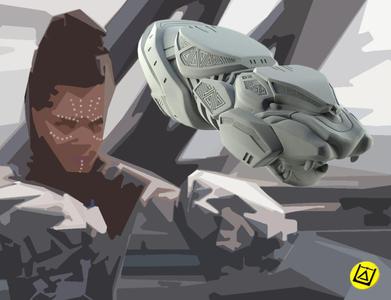 Shuri Vibranium Blasters from Black Panther