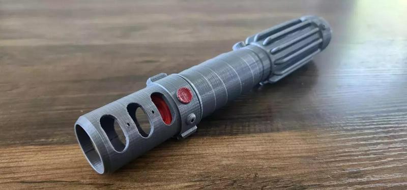 Darth Terron's Collapsible Lightsaber (Removable Blade)