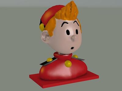 Bust of Spirou