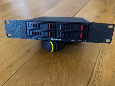 10" Inch Rack mount 5.25 SSD NAS JBOD for Minilab