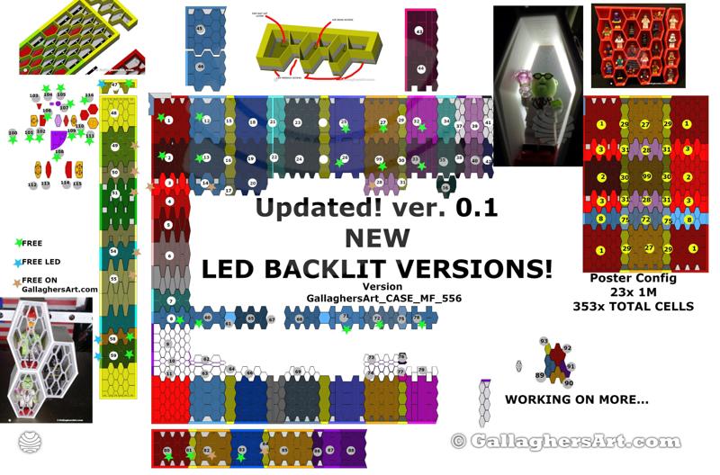 Display for your Brick Figures or other Collectibles (Free Version) and Vase modules