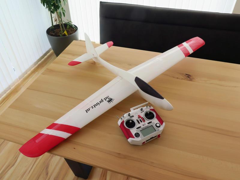 Floonda -  free 3d printed Freestyle Glider 1335mm Wingspan (Vasemode)