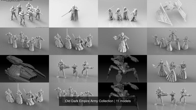 Old Dark Empire Army Collection