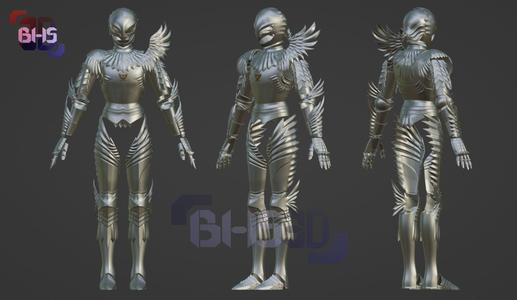 Griffith Reincarnation Armor 3D