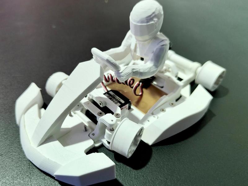 Go Kart Conversion Kit for the OBZ 1/28 RC car