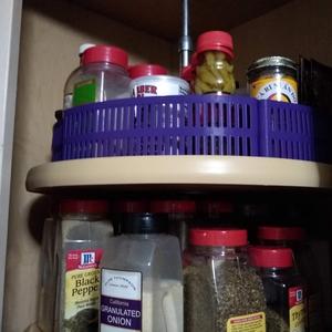 Lazy Susan Cabinet Basket
