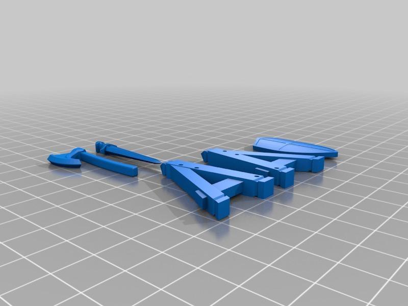 Weapon Rack with Arms