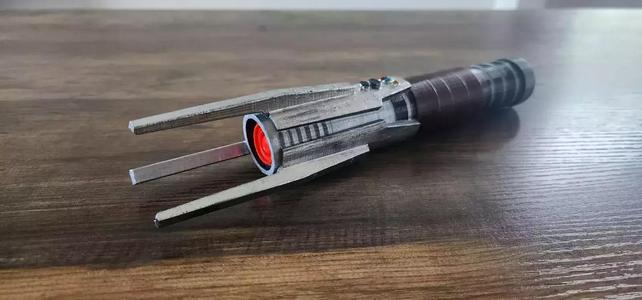 Starkiller's first Collapsible Lightsaber (Removable Blade)