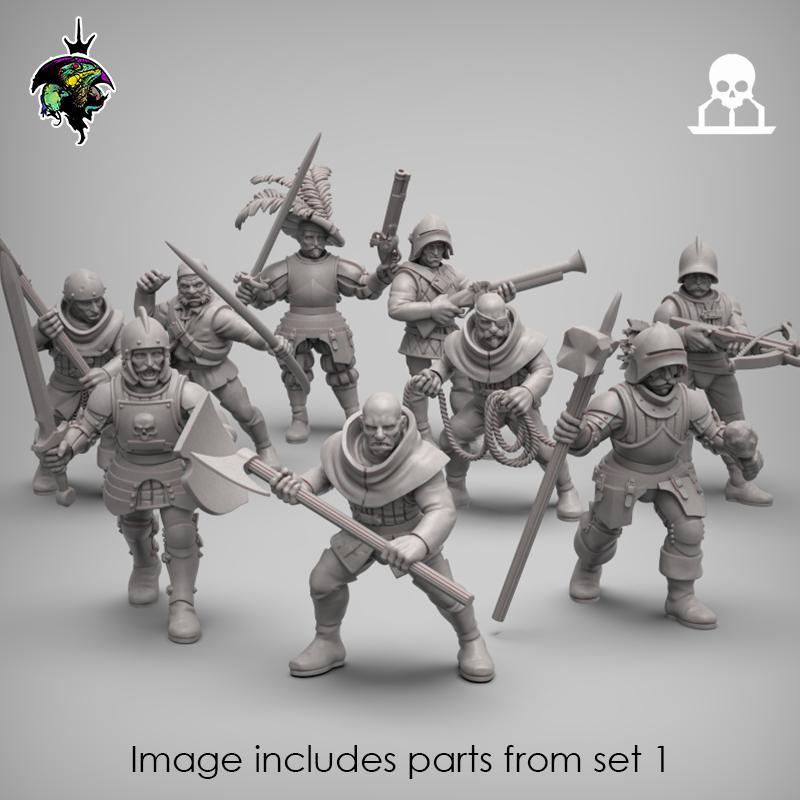Mercenaries and Militia Expansion Set