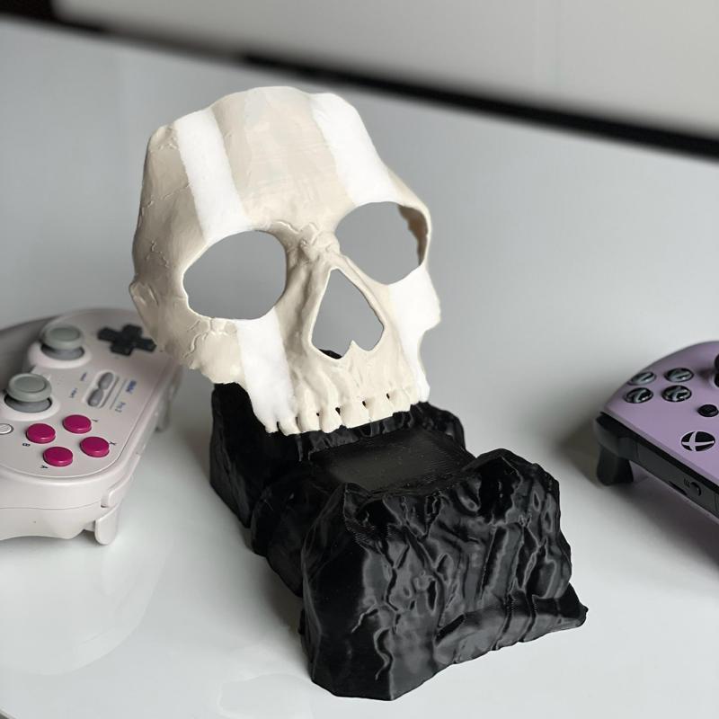 Ghost Mask Universal Controller Stand | XBOX, PS5 | COD MW