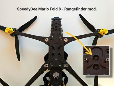 Speedybee Mario fold 8 - TF-Luna LIDAR Holder