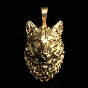 Wolf pendant - Jewelry - Print on Demand