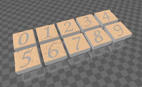 Basic Temple 0-9 floor (Dragon Blocks compatible)