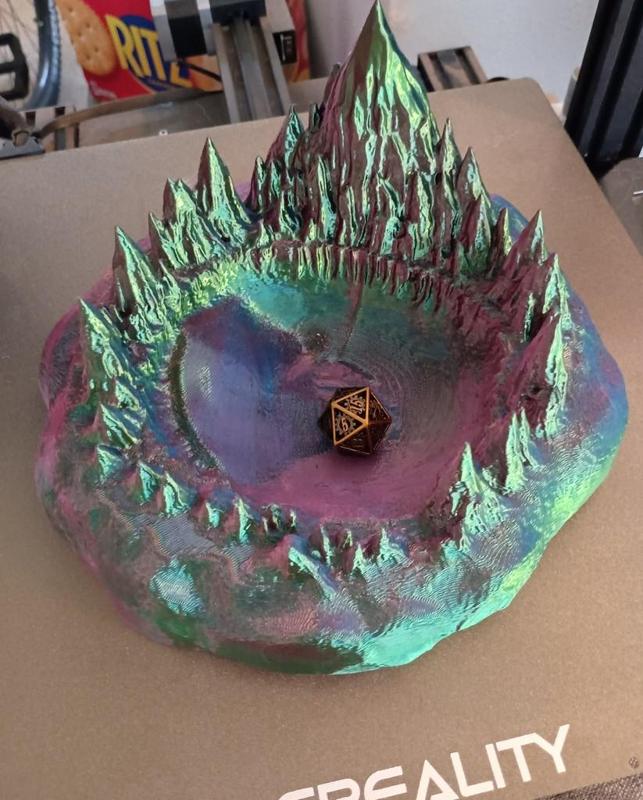 Fantasy Cavern Dice tray
