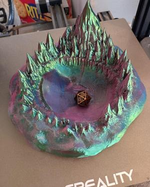 Fantasy Cavern Dice tray