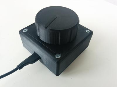 Voll parametrischer Lautstärke-Knopf /  Fully parametric volume level knob