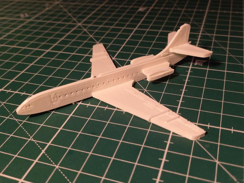 Sud Aviation Caravelle Kit Card