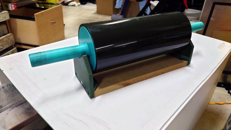 Roller Hook for Printmaking Inking Rollers