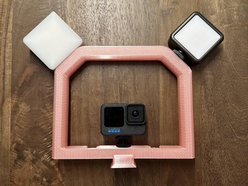 Action Camera Cage Tripod Quick Release Mount