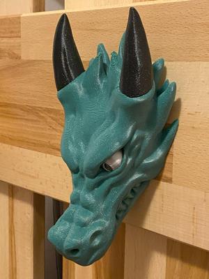Dragon Head Coat Hanger (multi color)