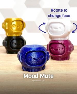 Mood Mate (XYZ Calibration - Print-in-place cube alternative + mood changer!)