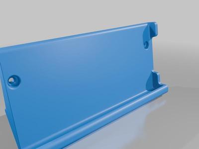 Phone mount for side of Lack shelf