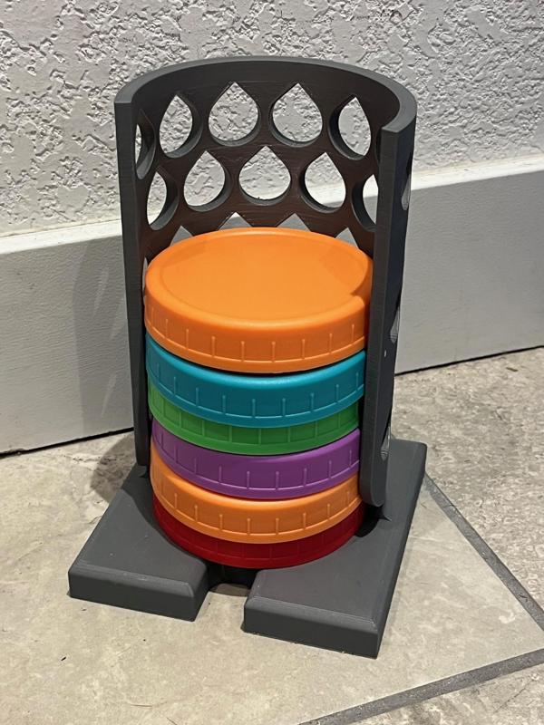 Wide Mouth Mason Jar Lid Holder
