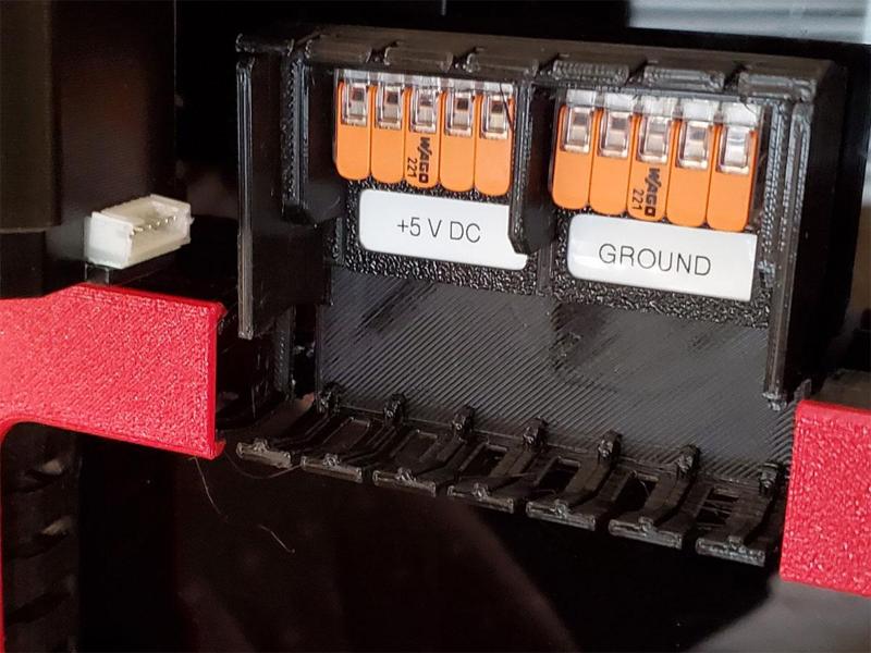 WAGO Box for the "Remix of RyanDam's Cable Management Duct for Voron Printers" v3.0