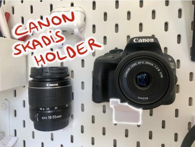 IKEA Skadis Canon EOS 100d 600d holder