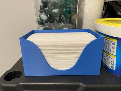 Dryer Sheet Holder with Lid