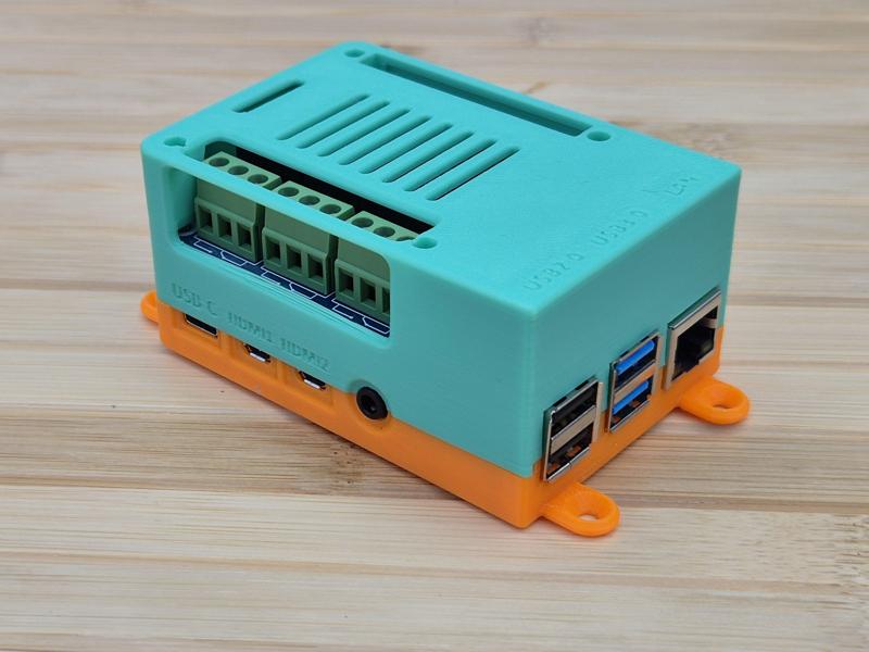 Raspberry Pi 4 - Waveshare 3x Relais HAT Housing by Nerdiy.de