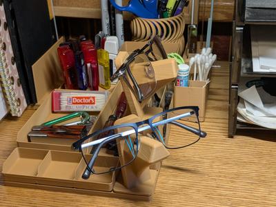 Gridfinity Glasses Stand - 1x1