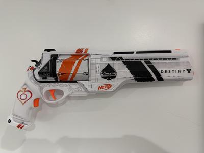 Destiny 2 - Ace of Spades Nerf Gun Invisible Mount