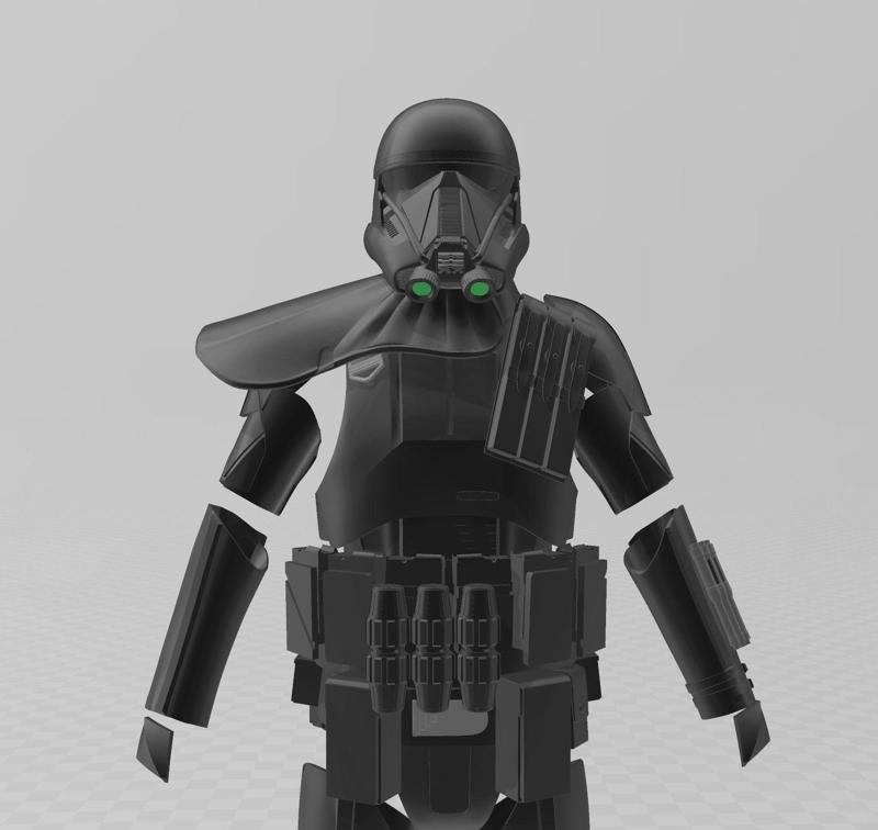 Star Wars Rogue One Death Trooper Full Armor