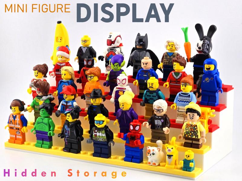 LEG0 Mini Figure Display and Stroage