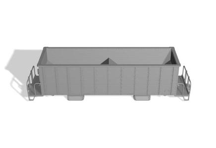 HO Conrail Holidaysburg Shops BH1D MOW Ballast Hopper