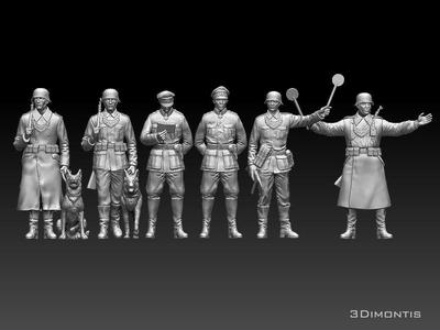 Feldgendarmerie German soldiers