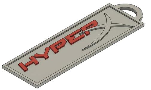 hyper saga keychain   