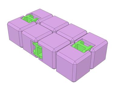 Easy infinite cube fidget