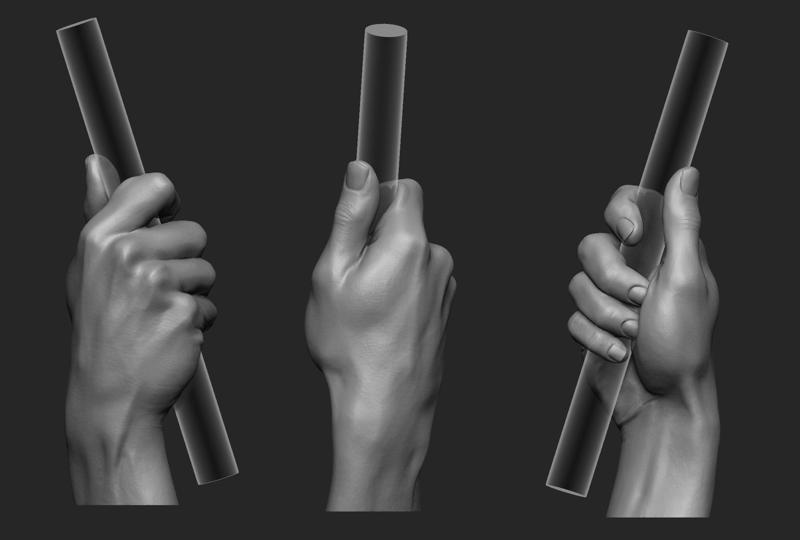 Male Hand Pose 7