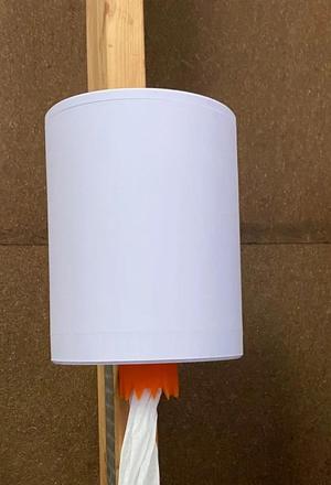 Center-feed paper towel dispenser   